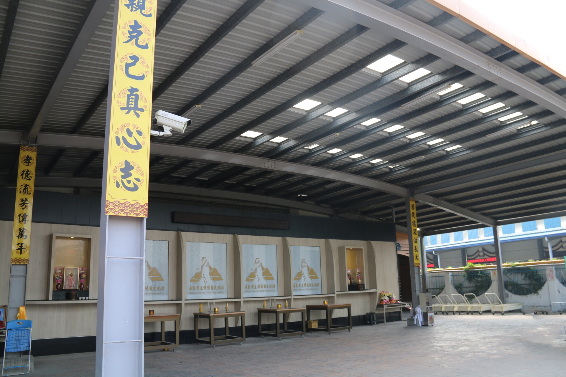 圖片：停柩祭拜區